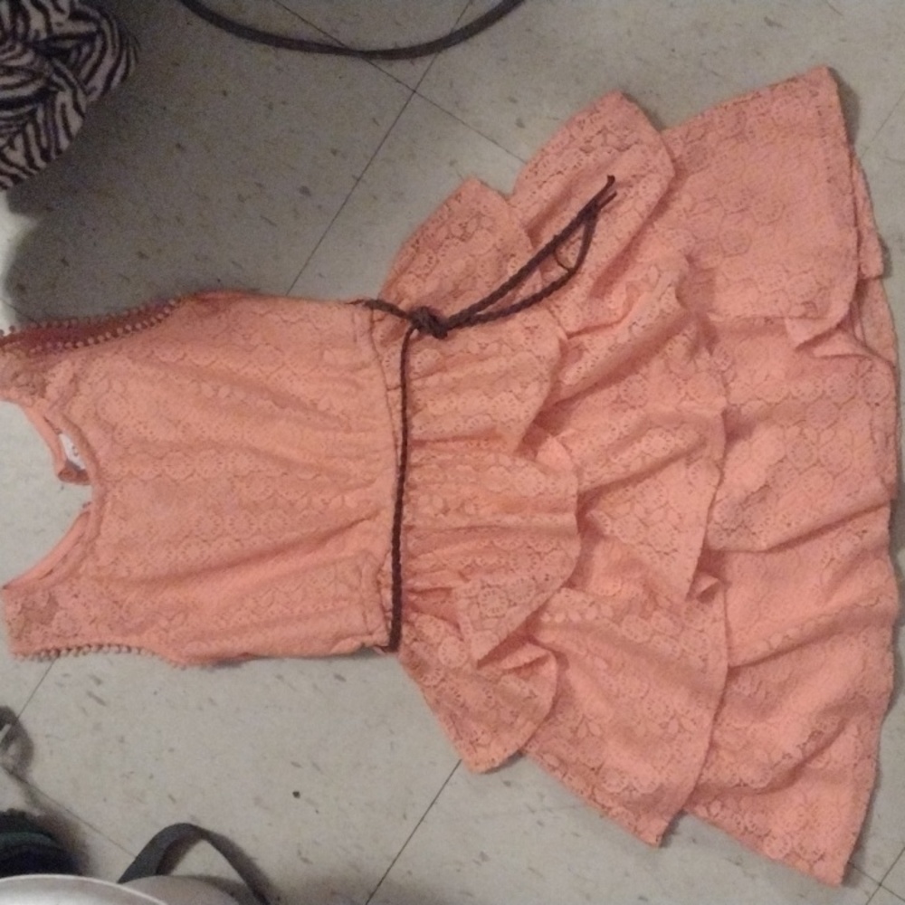 Girls lace dress